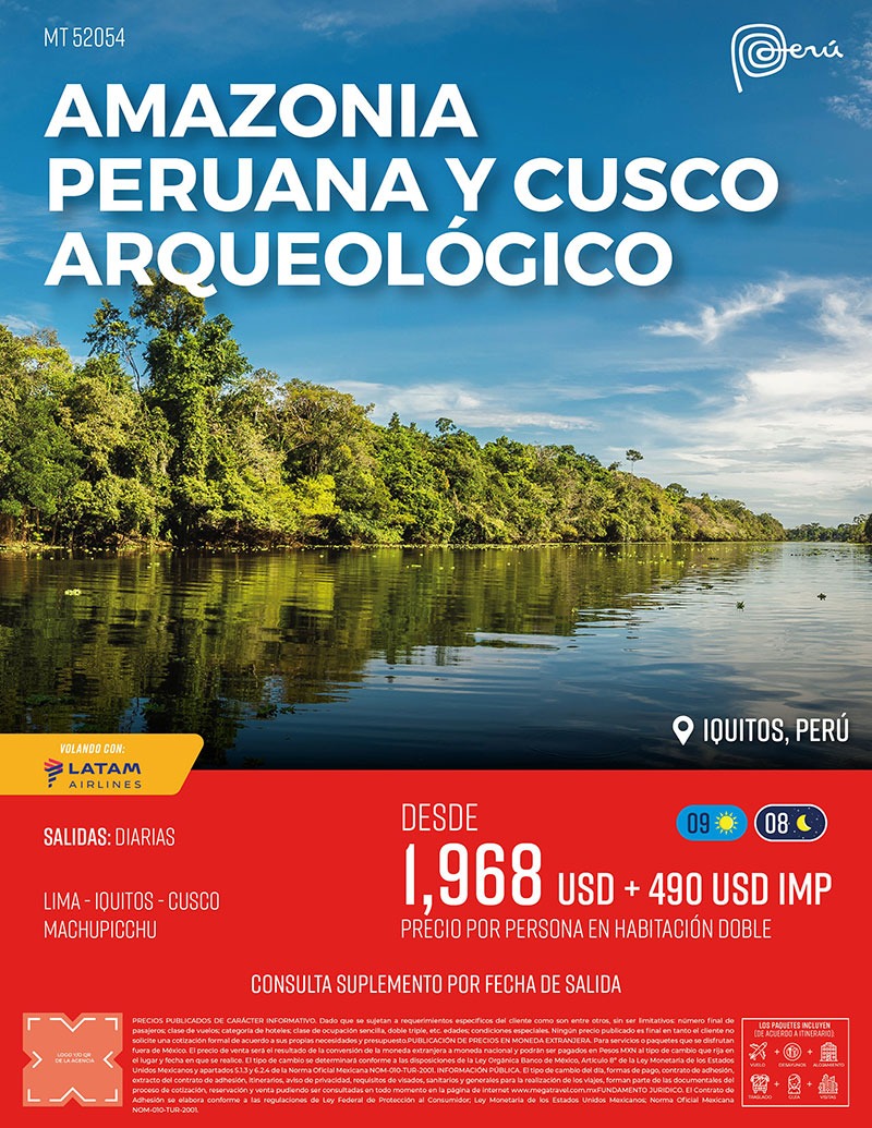 Amazonia Peruana y Cusco Arqueológico