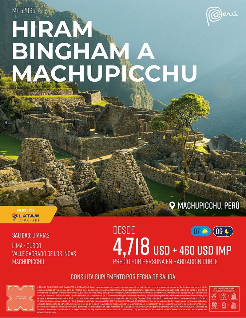 Hiram Bingham a Machupicchu